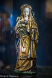 <center></center><center>Musée Marmottan Monet.</center> ECOLE DE MALINES LA VIERGE ET L'ENFANT JESUS 
Bois sculpté et peint