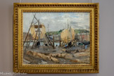 <center></center><center>Musée Marmottan Monet.</center> Berthe Morisot 1841-1895. BATEAUX EN CONSTRUCTION
1874
Huile sur toile