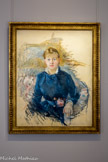 <center></center><center>Musée Marmottan Monet.</center> Berthe Morisot. PORTRAIT DE LOUISE RIESENER
1881
Huile sur toile
