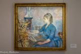 <center></center><center>Musée Marmottan Monet.</center> Berthe Morisot. PAULE GOBILLARD PEIGNANT 1887
Huile sur toile