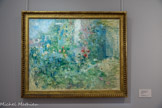 <center></center><center>Musée Marmottan Monet.</center> Berthe Morisot. LE JARDIN À BOUGIVAL
1884
Huile sur toile