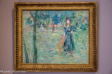 <center></center><center>Musée Marmottan Monet.</center> Berthe Morisot. BOIS DE BOULOGNE
1893
Huile sur toile