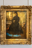 <center></center><center>Musée Marmottan Monet.</center> EDGAR DEGAS 1834-1917
PORTRAIT DE MADAME DUCROS 1858
Huile sur toile