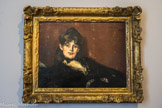 <center></center><center>Musée Marmottan Monet.</center> ÉDOUARD MANET 1832-1883
BERTHE MORISOT ÉTENDUE
1873
Huile sur toile