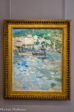 <center></center><center>Musée Marmottan Monet.</center> Berthe Morisot. LE PORT DE NICE
1882 Huile sur papier marouflé sur toile