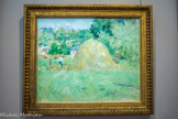 <center></center><center>Musée Marmottan Monet.</center> Berthe Morisot. LES FOINS A BOUGIVAL
1883
Huile sur toile