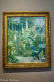 <center></center><center>Musée Marmottan Monet.</center> Berthe Morisot. ROSES TRÉMIÈRES
1884
Huile sur toile