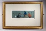 <center></center><center>Musée Marmottan Monet.</center> EUGÈNE BOUDIN (1824-1898) FEMMES ET ENFANTS SUR LA PLAGE Pastel