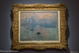 <center></center><center>Musée Marmottan Monet.</center> IMPRESSION, SOLEIL LEVANT
1872
Huile sur toile