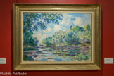 <center></center><center>Musée Marmottan Monet.</center> BRAS DE SEINE A GIVERNY 1885
Huile sur toile