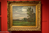 <center></center><center>Musée Marmottan Monet.</center> CHAMP AVEC ARBRES AU CREPUSCULE 1907
Huile sur toile