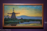 <center></center><center>Musée Marmottan Monet.</center>MOULIN DANS LE CREPUSCULE vers 1907-1908
Huile sur toile