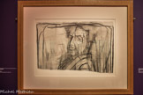 <center></center><center>Musée Marmottan Monet.</center> AUTOPORTRAIT 1913 Fusain sur papier