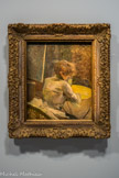 <center>Exposition Toulouse-Lautrec.</center> À Grenelle
vers 1887 Huile sur toile