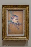 <center>Exposition Toulouse-Lautrec.</center> M. Romain Coolus
1899
Huile sur bois