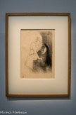 <center>Exposition Toulouse-Lautrec.</center> À la Renaissance : Sara h Bernhardt dans « Phèdre »
1893
Lithographie au crayon, au pinceau et au crachis