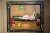 <center>Les Grands Peintres Naïfs.</center> Dominique Peyronnet
1872-1943
Sieste estivale
1933
Huile et collage sur toile