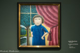 <center>Les Grands Peintres Naïfs.</center> André Bauchant
Le jeune architecte. 1923
Huile sur toile.