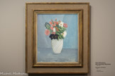 <center>Les Grands Peintres Naïfs.</center> Henri Rousseau,
dît le Douanier (Rousseau
1844-1910
Bouquet de fleurs
1910
Huile sur toile