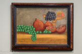 <center>Les Grands Peintres Naïfs.</center> Dominique Peyronnet
Nature morte aux raisins
Non daté
Huile sur toile.