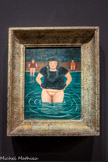 <center>Les Grands Peintres Naïfs.</center> Camille Bombois
1883-1970
Baigneuse Non daté
Huile sur toile