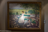 <center>La Collection Maillol. </center> Mademoiselle Faraîll au chapeau
1890
Huile sur toile