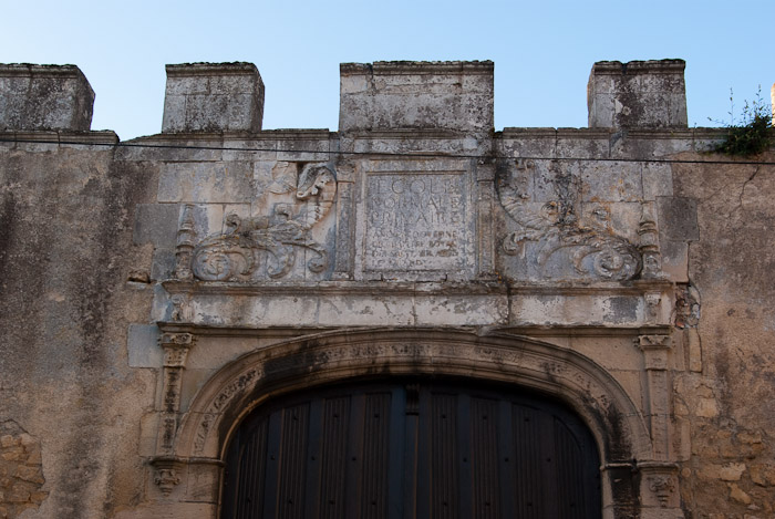 Portail du doyenné Saint-Hilaire.