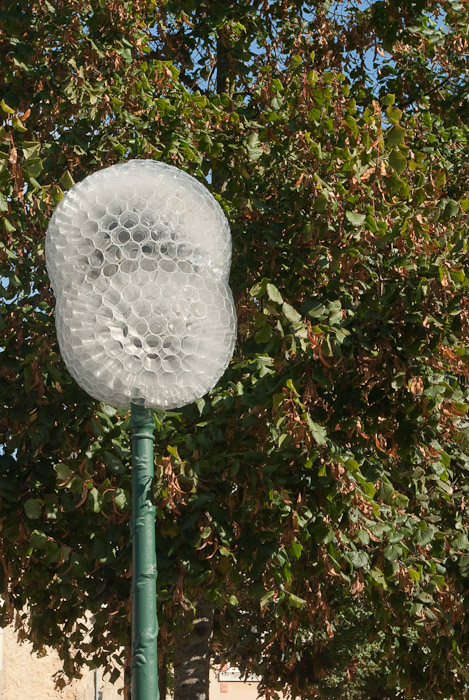 Réverbère à gobelets.