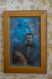 <center>Villard-Bonnot : Maison Bergès et Musée de la Houille Blanche.</center> Chambre de Marguerite. La vision d'Aristide Bergès.
 Alfons Mucha (1860-1939).
Pastel, 1902.