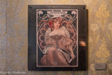 <center>Villard-Bonnot : Maison Bergès et Musée de la Houille Blanche.</center> Chambre d'Aristide. L’Automatique.
Alfons Mucha (1860-1939).
Variante de l'affiche Rêverie pour le papier photographique Bergès, réalisée entre 1897 et 1902