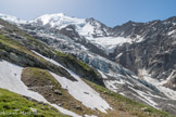 <center>Le Nid d’Aigle.</center> Le glacier de Bionnassay.