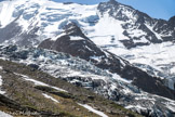 <center>Le Nid d’Aigle.</center> Le glacier de Bionnassay.