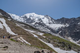 <center>Le Nid d’Aigle.</center> Au revoir, le glacier....
