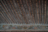 <center>Conflans : Château de Manuel de Locatel.</center> Ce plafond est décoré de portraits, de paysages et de médaillons. Si on y prête attention, ces médaillons laissent apparaître d’autres châteaux de la région, comme ceux de La Bâthie, de Miolans et de la cité de l’Hôpital.