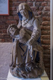 <center>Conflans : Musée d’Art et d’Histoire.</center> Pietà. Bois polychromes Tarentaise, XVIe siècle